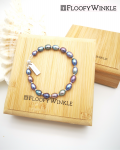 FloofyWinkl Cool Freshwater Black Pearl Bracelet BBl-001(5)