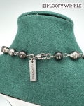 FloofyWinkle Bohemian Baroque Circled Seawater Tahitian Pearl Necklace E